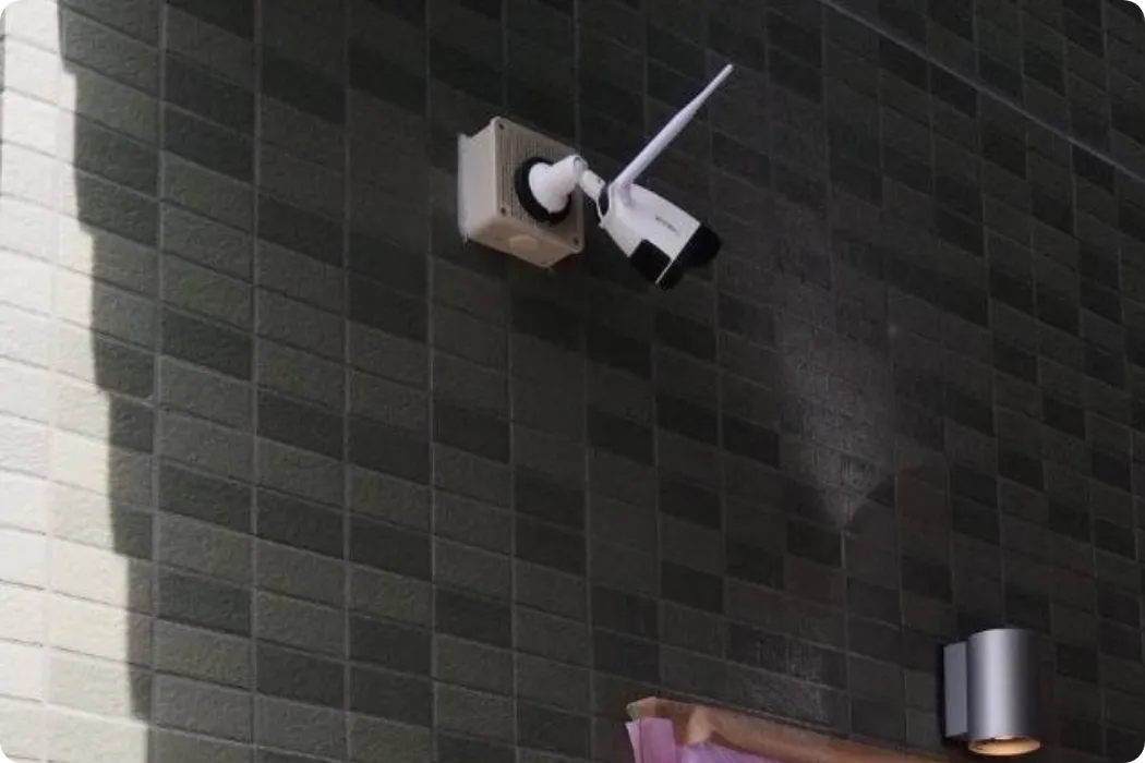 防犯カメラの写真