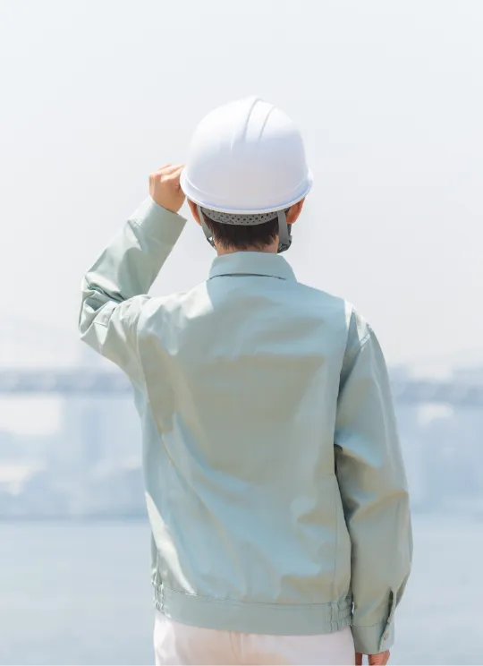 工事作業員の写真